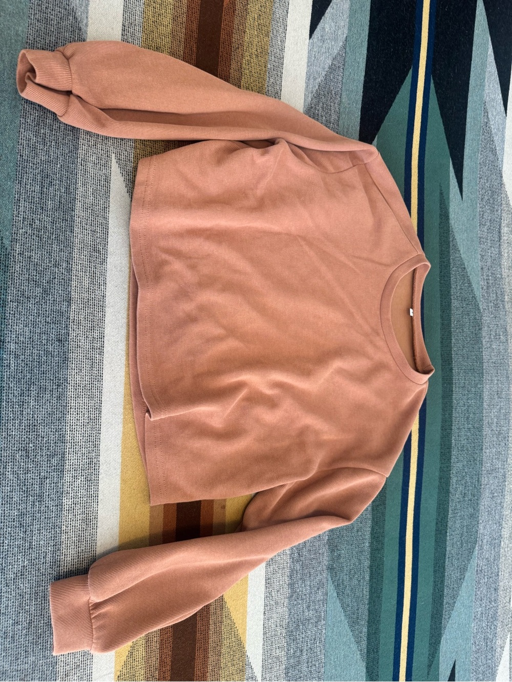 Womens Track Pants & Cropped Sweatshirt Set - Picture 2 of 5